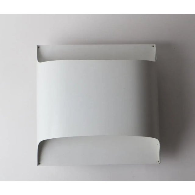 White Wall Lamp by Witte & Krüger for Staff, 1970s For Sale - Image 8 of 10