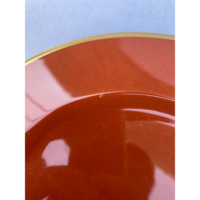 Sandrine Ganem Paris Hand Painted Limoges Dinner Plates - Lot of 5 For Sale - Image 16 of 17