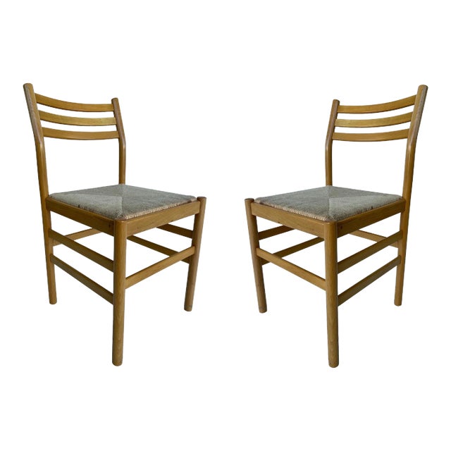 Midcentury Accent Chairs a Pair For Sale