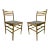 Midcentury Accent Chairs a Pair For Sale