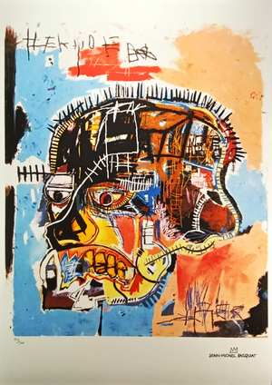 Jean-Michel Basquiat, Composition, Limited Edition Lithograph