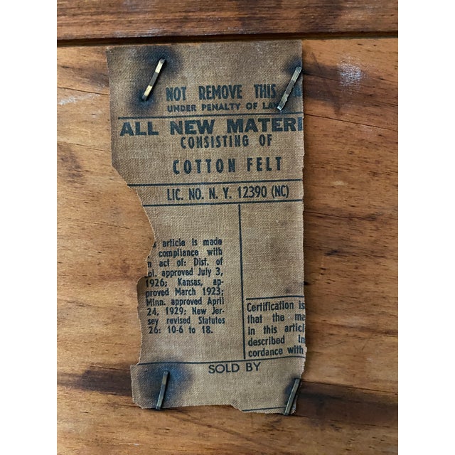 Joe Atkinson Designed Thonet Industries Arm Chairs Upholstered in Eames Crosspatch For Sale - Image 11 of 12