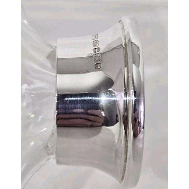 Sterling Silver Mounted Crystal Decanter, 2001 For Sale - Image 11 of 18