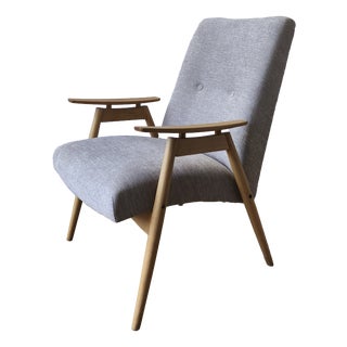 Vintage Lounge Chair by J. Šmidek, 1970s For Sale
