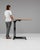 This 1920s French folding table is a masterful blend of industrial design and rustic charm, making it both functional and...