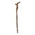 Vintage Carved Wood Spirit Walking Cane For Sale
