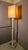 Vintage Floor Lamp in White Lacquered Wood with Floral Decorations from Fontana Arte, 1940s For Sale - Image 13 of 15