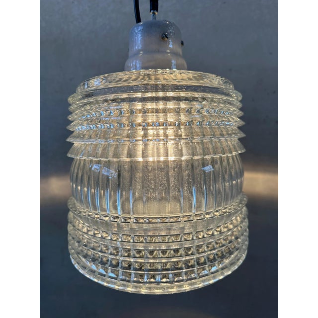 Vintage Industrial Pendant Lamp from Europhane For Sale - Image 5 of 18
