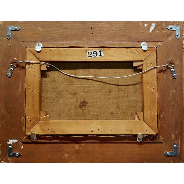 F. Markey-Still Life W/ Cigar,Newspaper,Bourbon & Soda-Oil Painting For Sale - Image 9 of 10