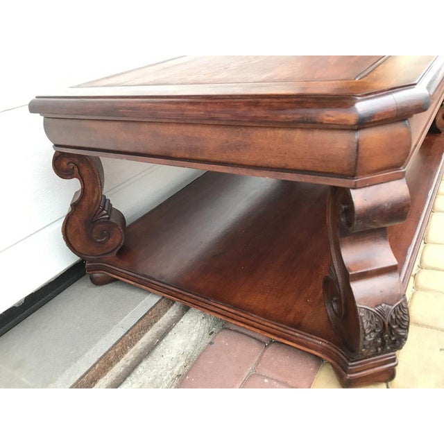 Exclusive Coffee Table in Teak Wood by Markor. , 1980s For Sale - Image 4 of 18