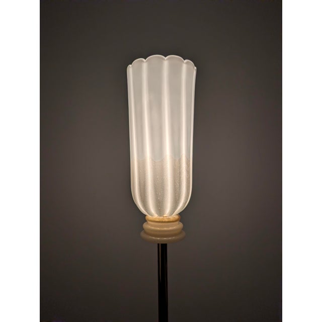 XII Apostoli Murano Glass Floor Lamp 24-KT Gold from Barovier and Toso, 2002 For Sale - Image 14 of 18