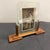 1930s Art Deco Wood, Chromed Metal and Glass French Picture Frame For Sale - Image 4 of 11