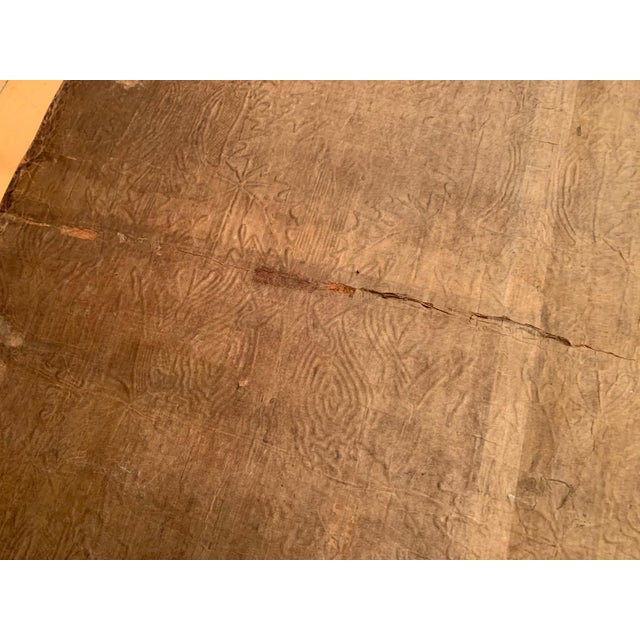 Wall Leather Panel in Cordoba Leather, 19th Century For Sale - Image 11 of 16