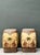 Vintage Glazed Ceramic Elephant Low Stools - A Pair For Sale - Image 4 of 12