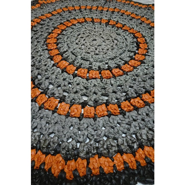 1950s Rag Rug Swedish Mid Century For Sale - Image 5 of 6