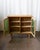 1970s Kjærnulf Style Danish Oak & Stained Glass Cabinet, Attributed For Sale - Image 9 of 12