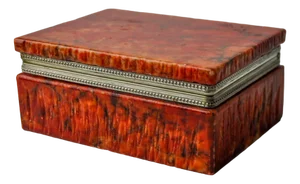 Red Alabaster Box by Romano Bianchi, Italy, 1970, 1870