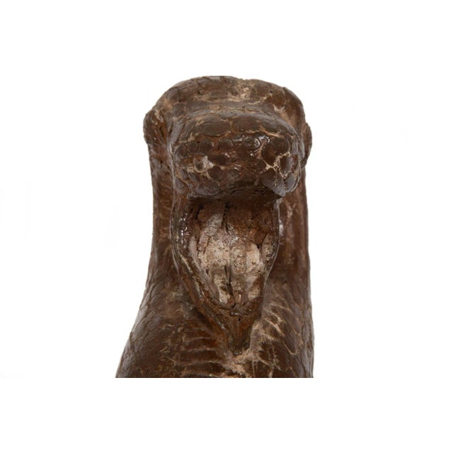 French Modernist Stoneware Sculpture “Serpent” (1946) by Marcel Derny For Sale - Image 10 of 18