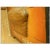 Burnt Orange Antique Wooden Hand Painted Hovis Sign with Heel of Bread in Relief For Sale - Image 8 of 18