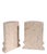 Pair of classic style half column marble bookends, in excellent original, clean and ready to use condition. Made in...