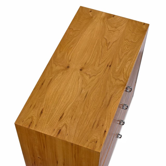 1970s Pair 1970s John Stuart Hickory Bachelors Chests or Large Nightstands For Sale - Image 5 of 15