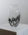 Vintage Glass Vase with Hand-Cast Pewter Daffodil Decoration, 1970s For Sale - Image 8 of 14