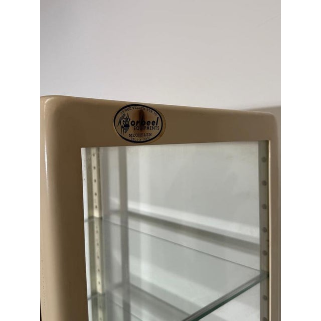 Vintage Medical Cabinet in Glass and Metal, 1950s For Sale - Image 5 of 10
