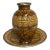 Moroccan Ceramic Vase + Bowl, Set of Two For Sale