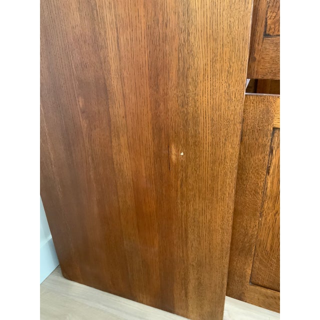 Stickley Oak Entertainment Center For Sale - Image 6 of 8