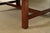 Burgundy Hancock & Moore Chippendale Leather Ottoman For Sale - Image 8 of 11