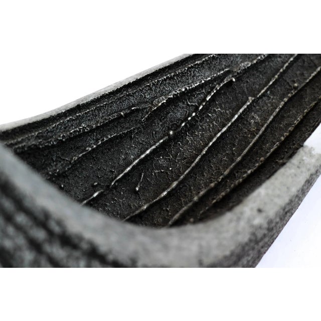 1960s Pair of Brutalist Wall Sconces in the Style of Paul Evans For Sale - Image 5 of 6