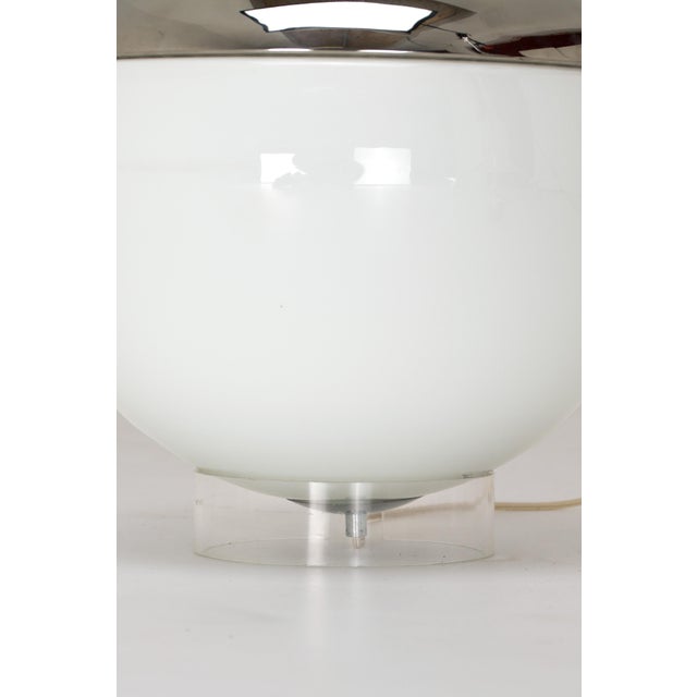 Orbital Glass Table Lamp by Piero De Martini for Falconi & Francesco Fois, 1970s For Sale - Image 10 of 13
