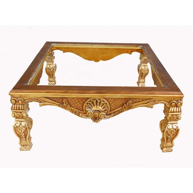 Empire French Gilt Coffee Table For Sale - Image 6 of 6
