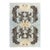 21st Century Turkish Donegal Oushak Hemp and Wool 4x6 Light Blue & Charcoal Handmade Area Rug #1141501 For Sale