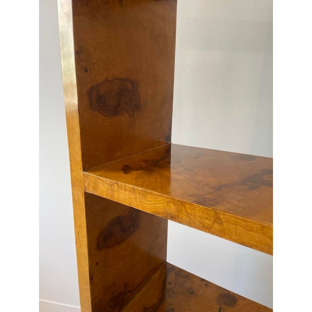 1980s Art Deco Style Bookcase, 1980s For Sale - Image 5 of 6