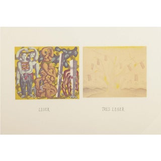 Erik Dietman, Très Léger, 1977, Color Lithograph on Paper For Sale