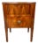 Antique Nightstand with Roller Door, 19th Century For Sale