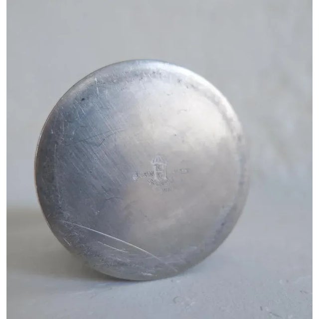 Art Deco Pewter Jar by Sylvia Stave for C-G Hallberg, 1929 For Sale - Image 10 of 11