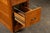 Vintage Quartersawn Card File Cabinet With Card Catalog For Sale - Image 11 of 11