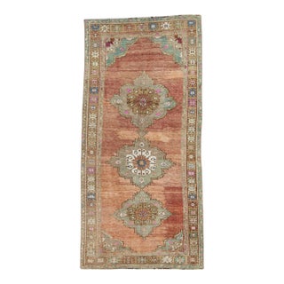 Turkish Vintage Rug 4'8" x 9'8" #21390 For Sale