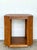 Vintage Cross Hatched Pretzel Rattan Bar Cart For Sale - Image 4 of 12