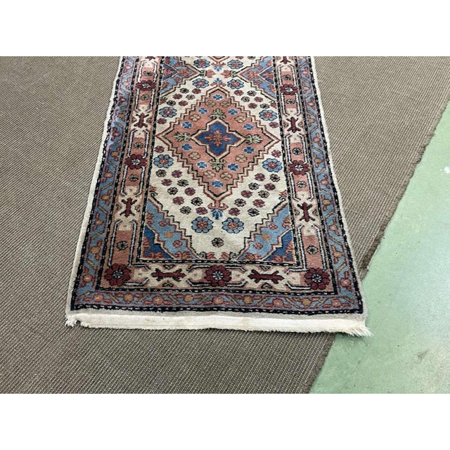 Handmade Iranian Wool Rug For Sale - Image 4 of 12