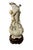 An exquisite 19th-century Villeroy and Boch salt glaze vase featuring delicate climbing cherubs adorning each side of the...