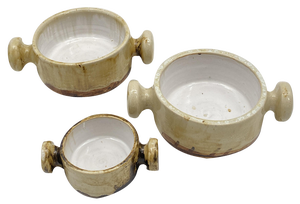 Bowls in Studio Ceramic by Gerhard Liebenthron, Germany, 1972, Set of 3