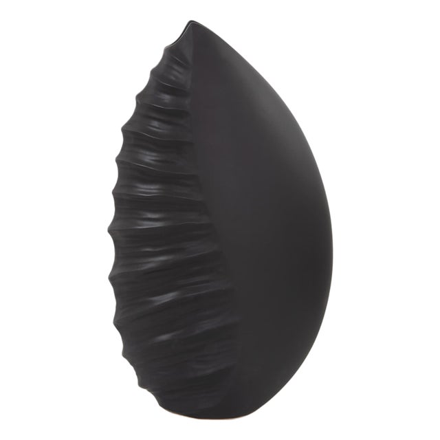 Dierks Ribbed Vase- Tall For Sale
