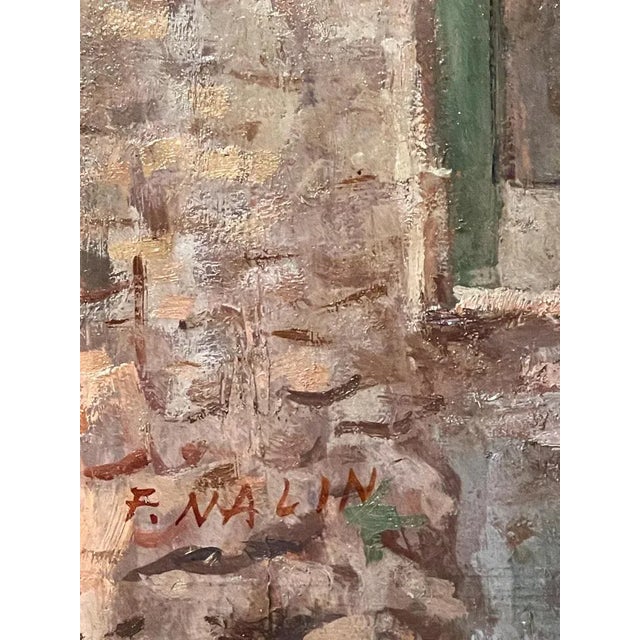 Nalin, Interior Scene, 20th Century, Oil Painting on Panel, Framed For Sale - Image 5 of 8