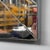 Italian Modern Square Wall Mirror in Chrome Metal, 1970s For Sale - Image 10 of 13