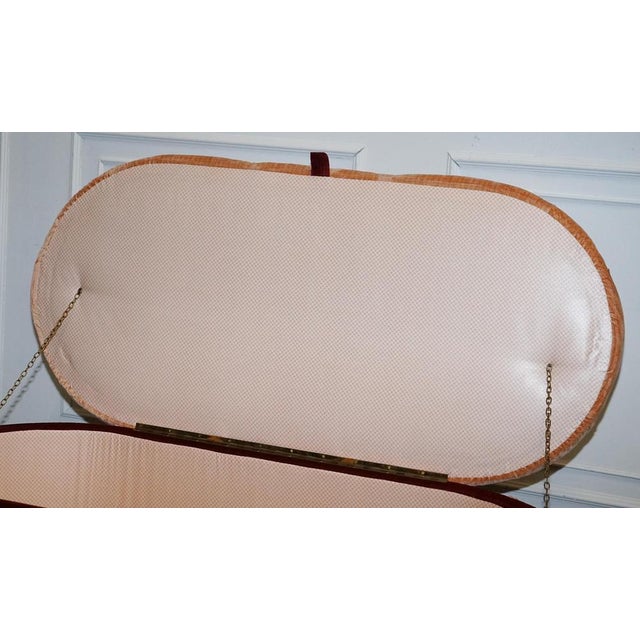 Antique Victorian Fabric Ottoman For Sale - Image 10 of 18