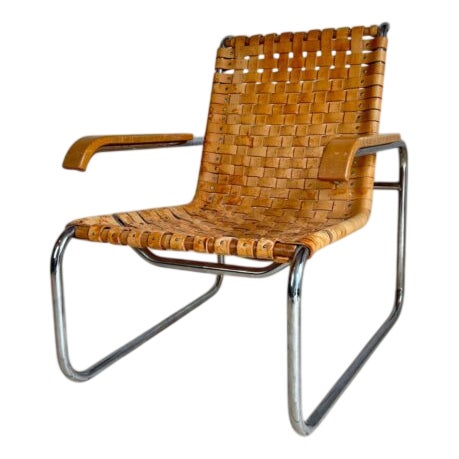 Vintage Lounge Chair by Marcel Breuer for Thonet, 1930 For Sale