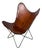 Vintage Butterfly Chair in Cognac Leather For Sale